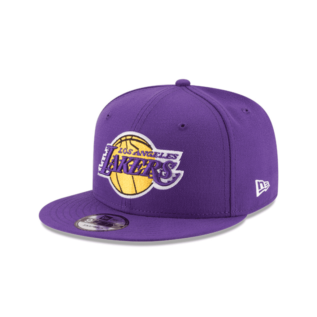 NEW ERA 9FIFTY NBA LOS ANGELES LAKERS TEAM COLOR GORRA AJUSTABLE MORADA