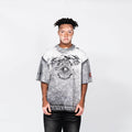 CREEP BRAND RELIQUIES BLAME CAMISETA OVERSIZE GRIS CLARA