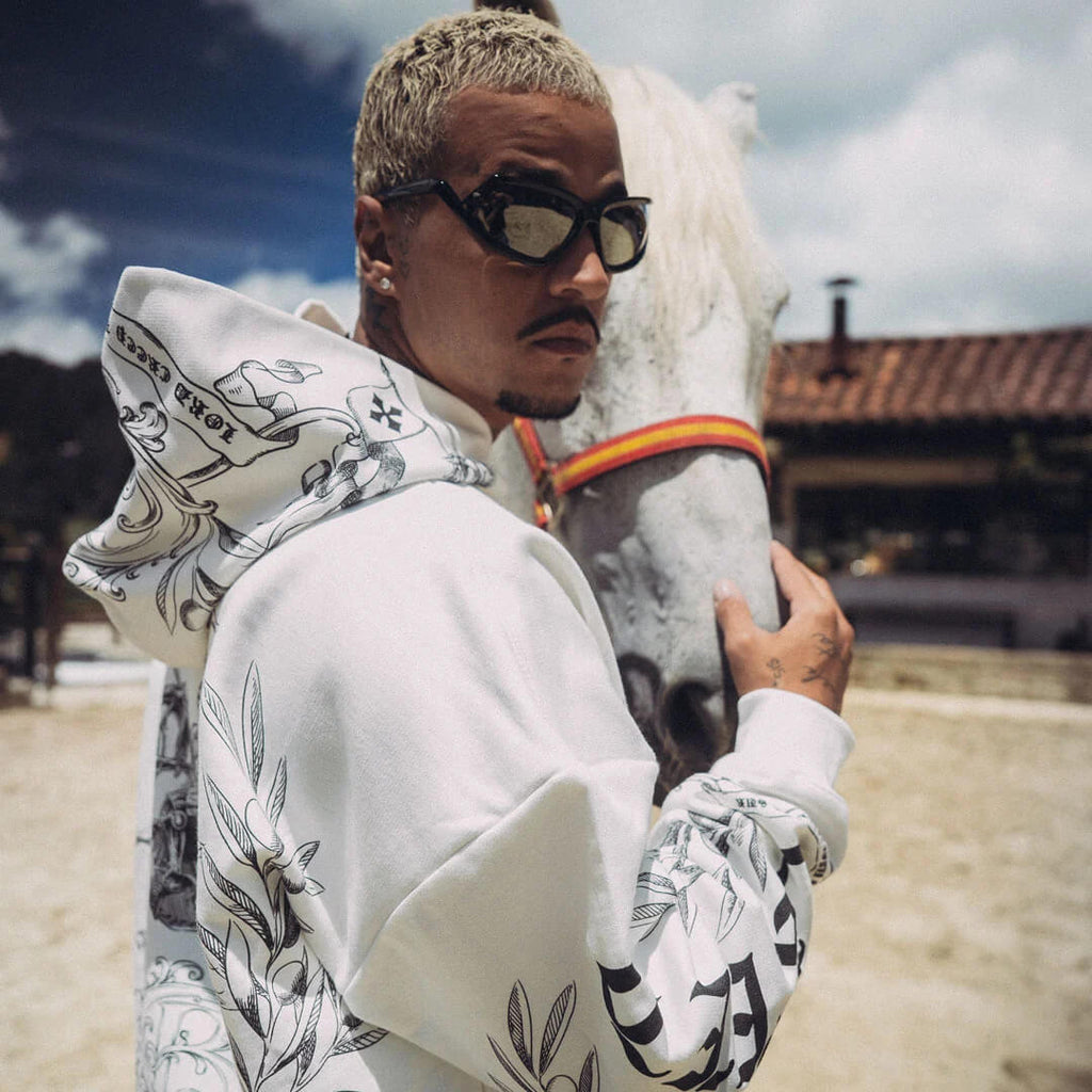 CREEP BRAND BUZO CAVIAR BLANCO