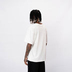 CREEP BRAND CAMISETA OVERSIZE BASICA PLACA BLANCA