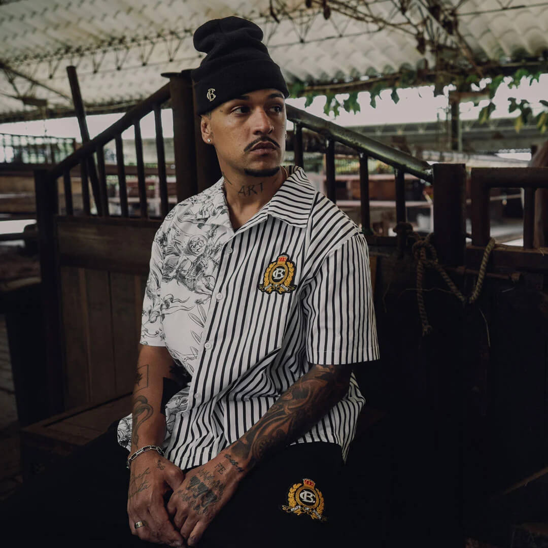 CREEP BRAND CAMISA CAVIAR BLANCA