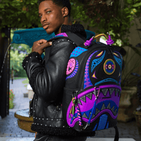MORRAL SPRAYRGROUND A.I. 12 BROOKLYN & BEYOND SANDFLOWER MORADO