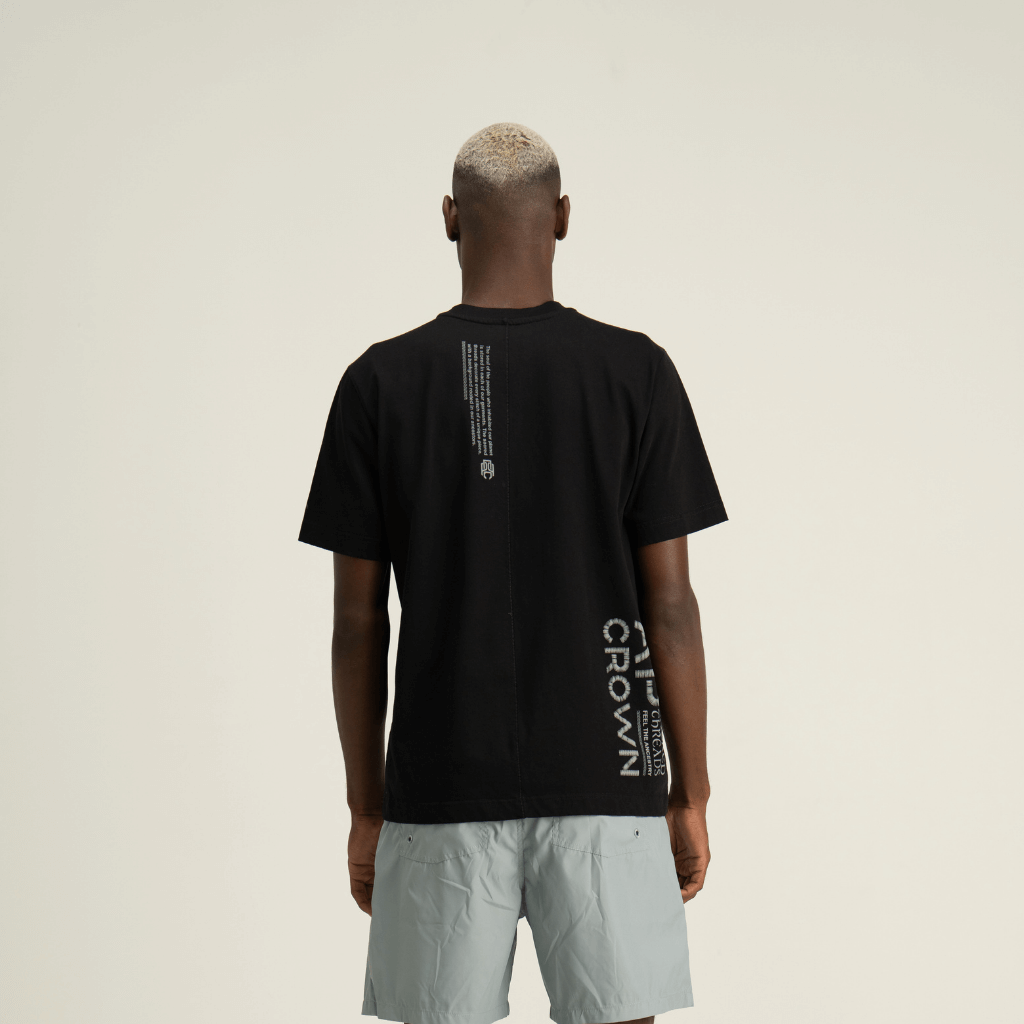 AP CROWN HILOS SAGRADOS APC CAMISETA REGULAR NEGRA