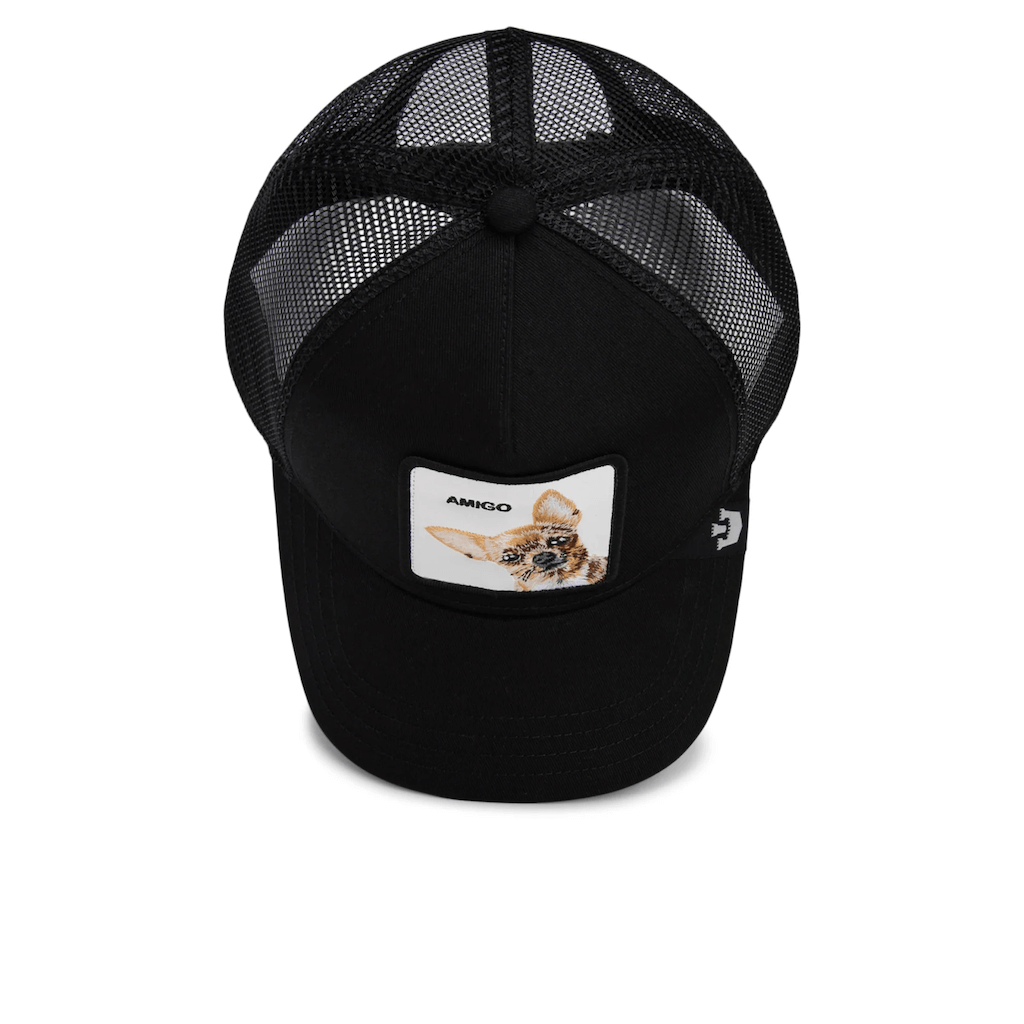 GOORIN BROS THE AMIGO GORRA CAMIONERA  AJUSTABLE NEGRA