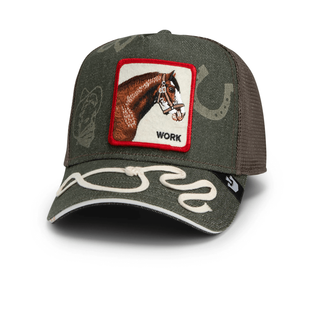 GOORIN BROS DOUBLE SHIFT GORRA CAMIONERA  AJUSTABLE VERDE