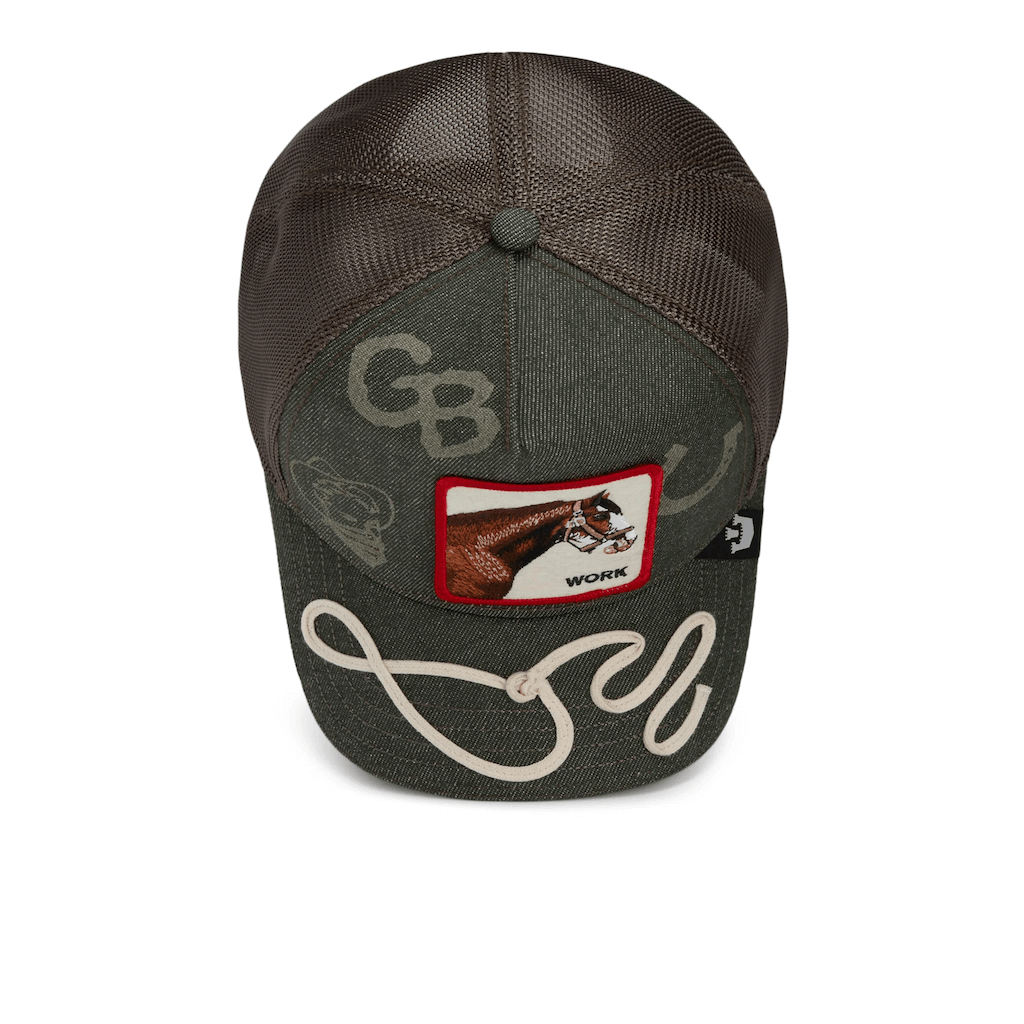 GOORIN BROS DOUBLE SHIFT GORRA CAMIONERA  AJUSTABLE VERDE