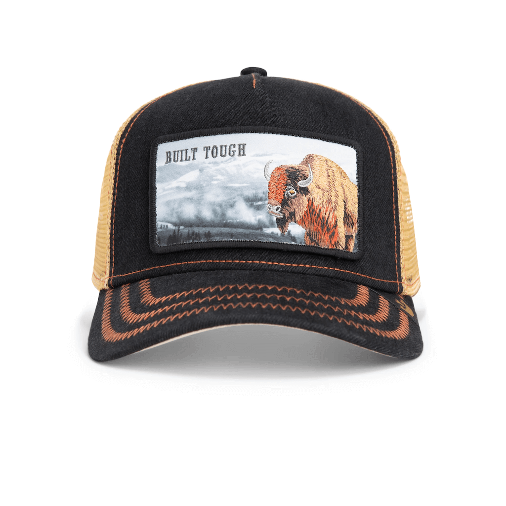 GOORIN BROS BUILT TOUGH GORRA CAMIONERA  AJUSTABLE NEGRA