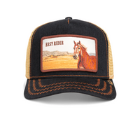 GOORIN BROS EASY RIDER GORRA CAMIONERA  AJUSTABLE NEGRA