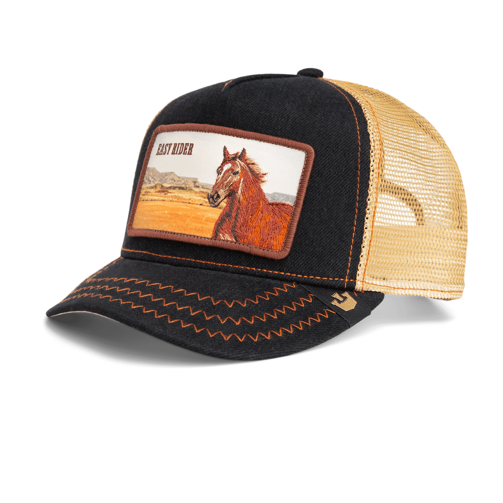GOORIN BROS EASY RIDER GORRA CAMIONERA  AJUSTABLE NEGRA