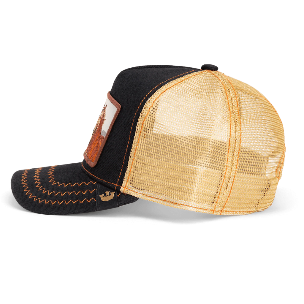 GOORIN BROS EASY RIDER GORRA CAMIONERA  AJUSTABLE NEGRA