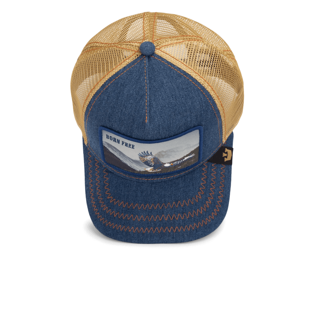 GOORIN BROS BORN FREE GORRA CAMIONERA  AJUSTABLE AZUL