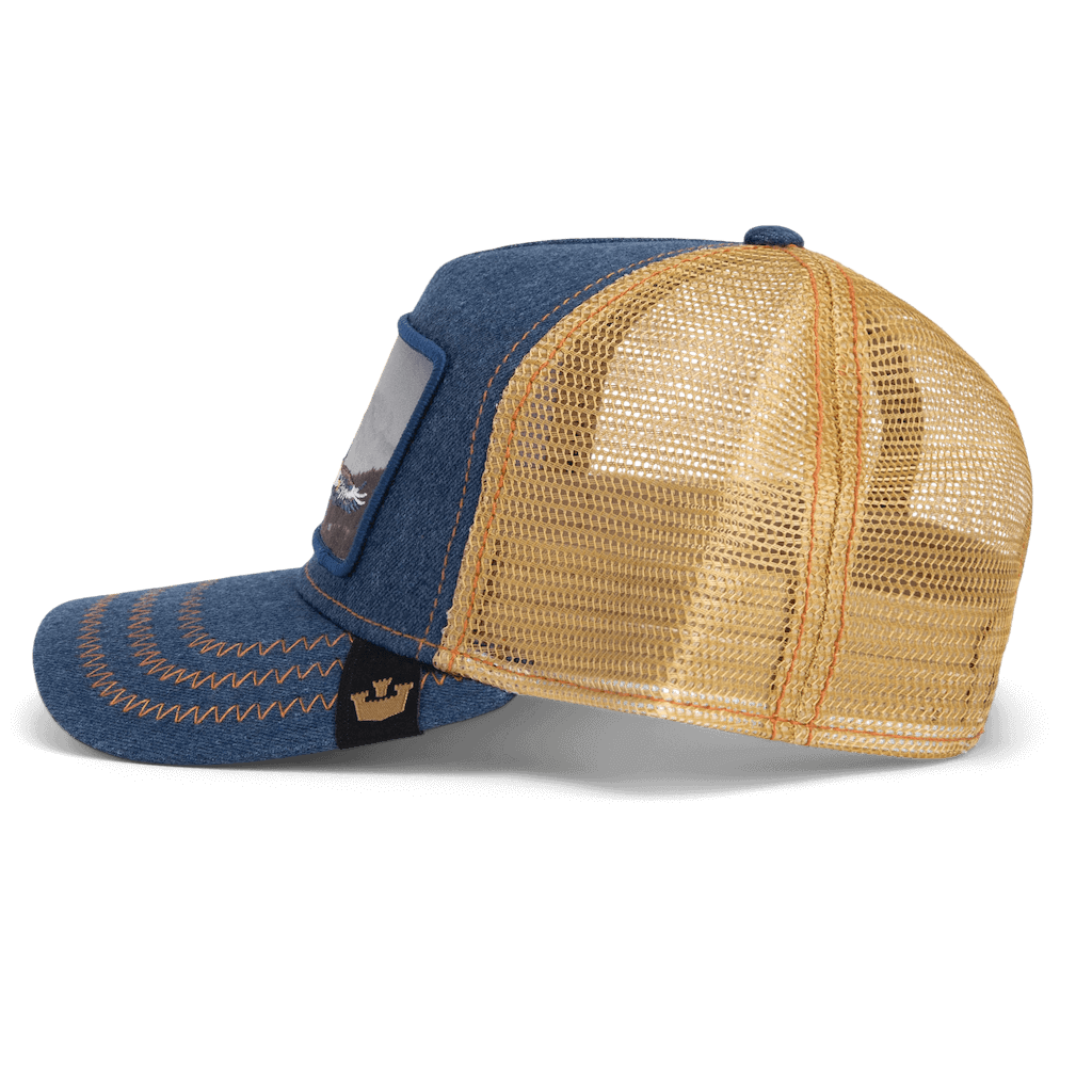 GOORIN BROS BORN FREE GORRA CAMIONERA  AJUSTABLE AZUL