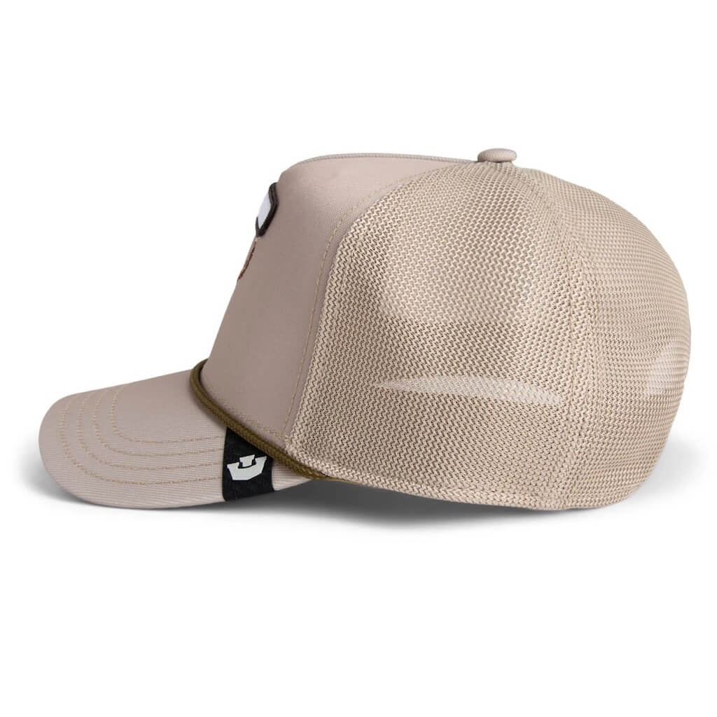GOORIN BROS GB2 SKULL GORRA CAMIONERA AJUSTABLE BEIGE