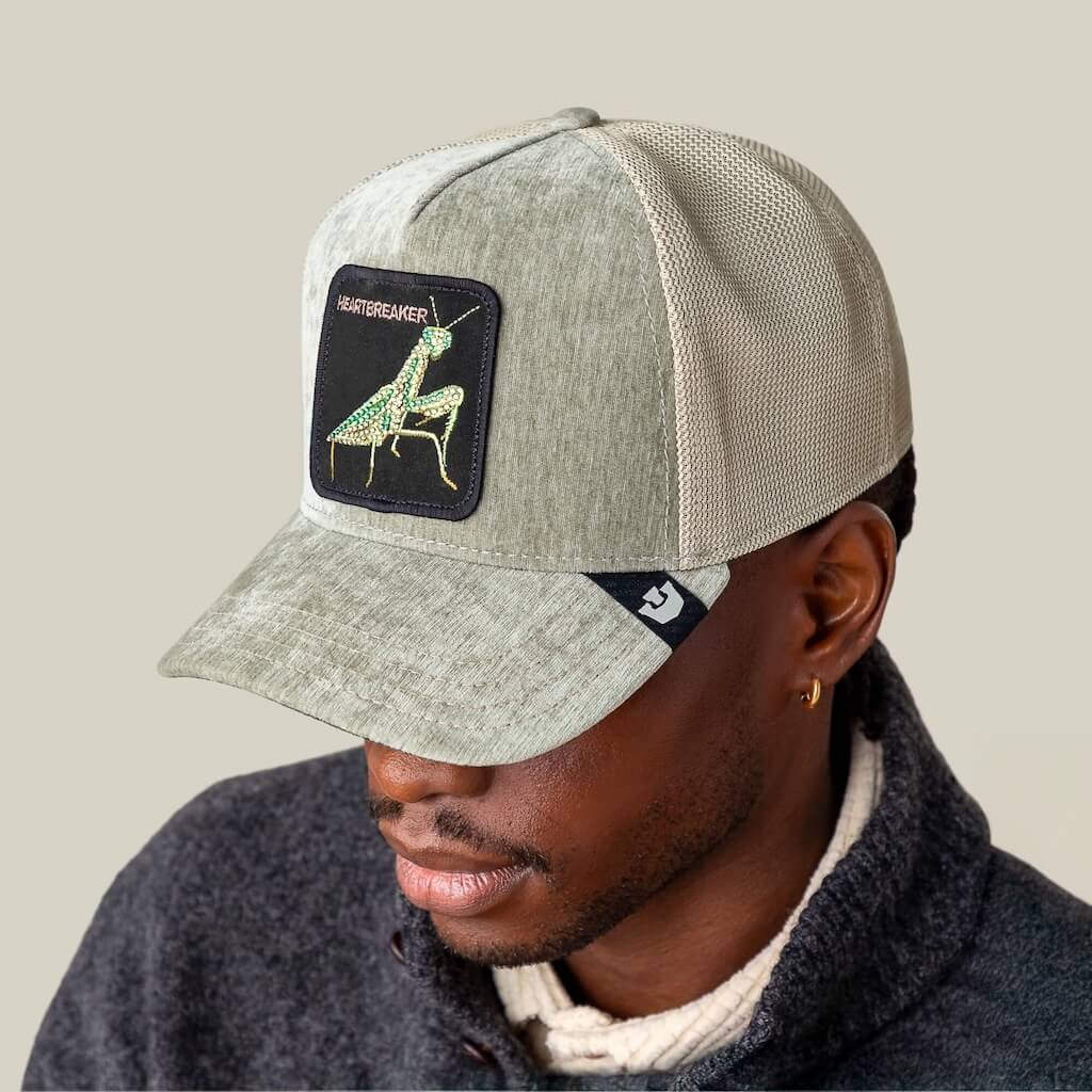 GOORIN BROS ICED MANTIS GORRA CAMIONERA AJUSTABLE VERDE