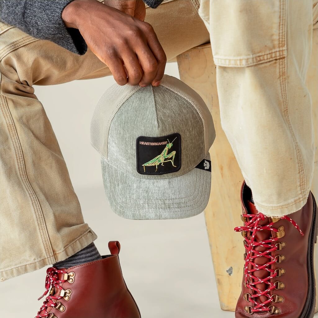 GOORIN BROS ICED MANTIS GORRA CAMIONERA AJUSTABLE VERDE