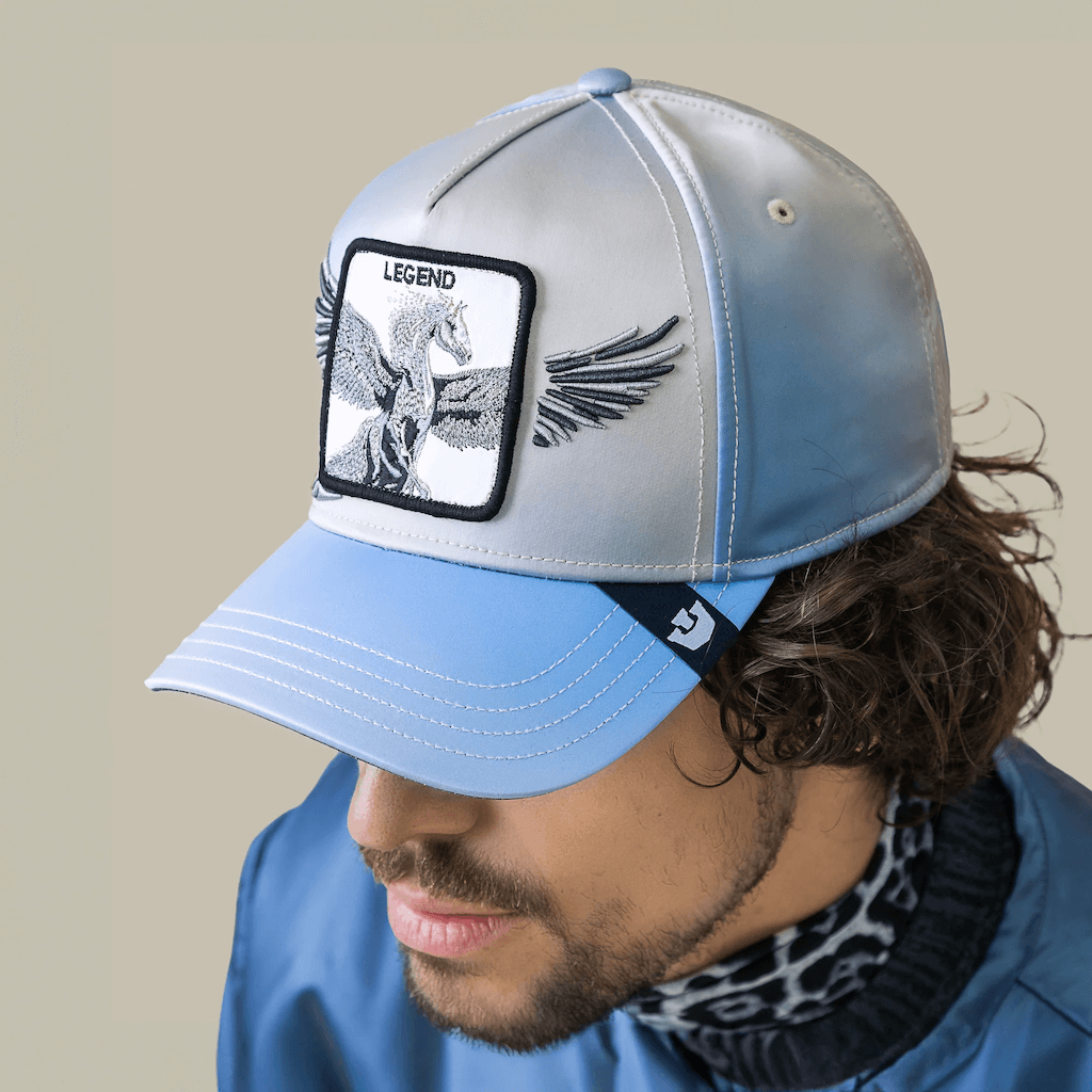 GOORIN BROS FLARE UP GORRA CAMIONERA AJUSTABLE AZUL