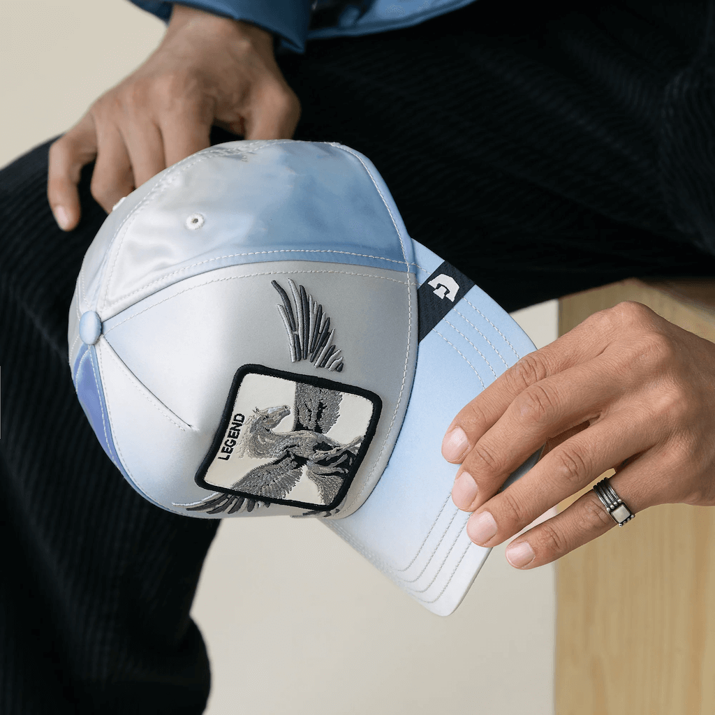 GOORIN BROS FLARE UP GORRA CAMIONERA AJUSTABLE AZUL