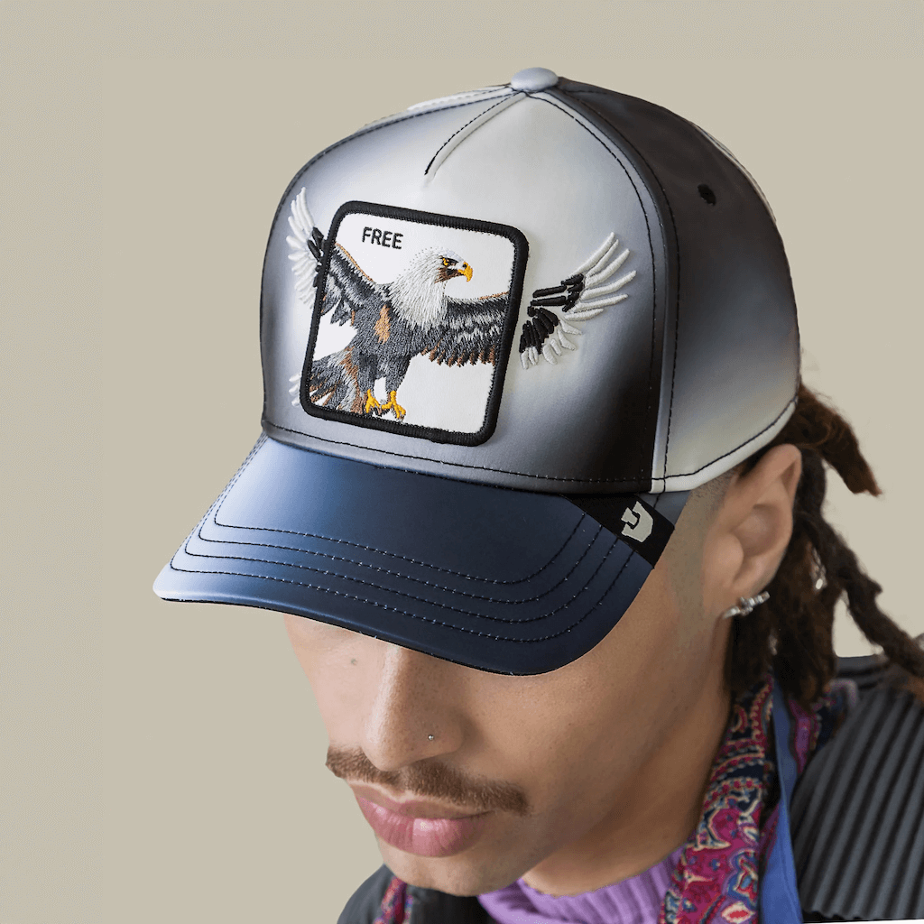 GOORIN BROS STEAL THIS HAT GORRA CAMIONERA AJUSTABLE NEGRA