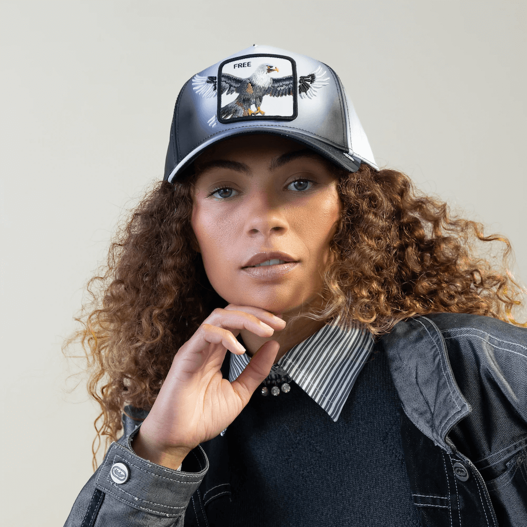 GOORIN BROS STEAL THIS HAT GORRA CAMIONERA AJUSTABLE NEGRA