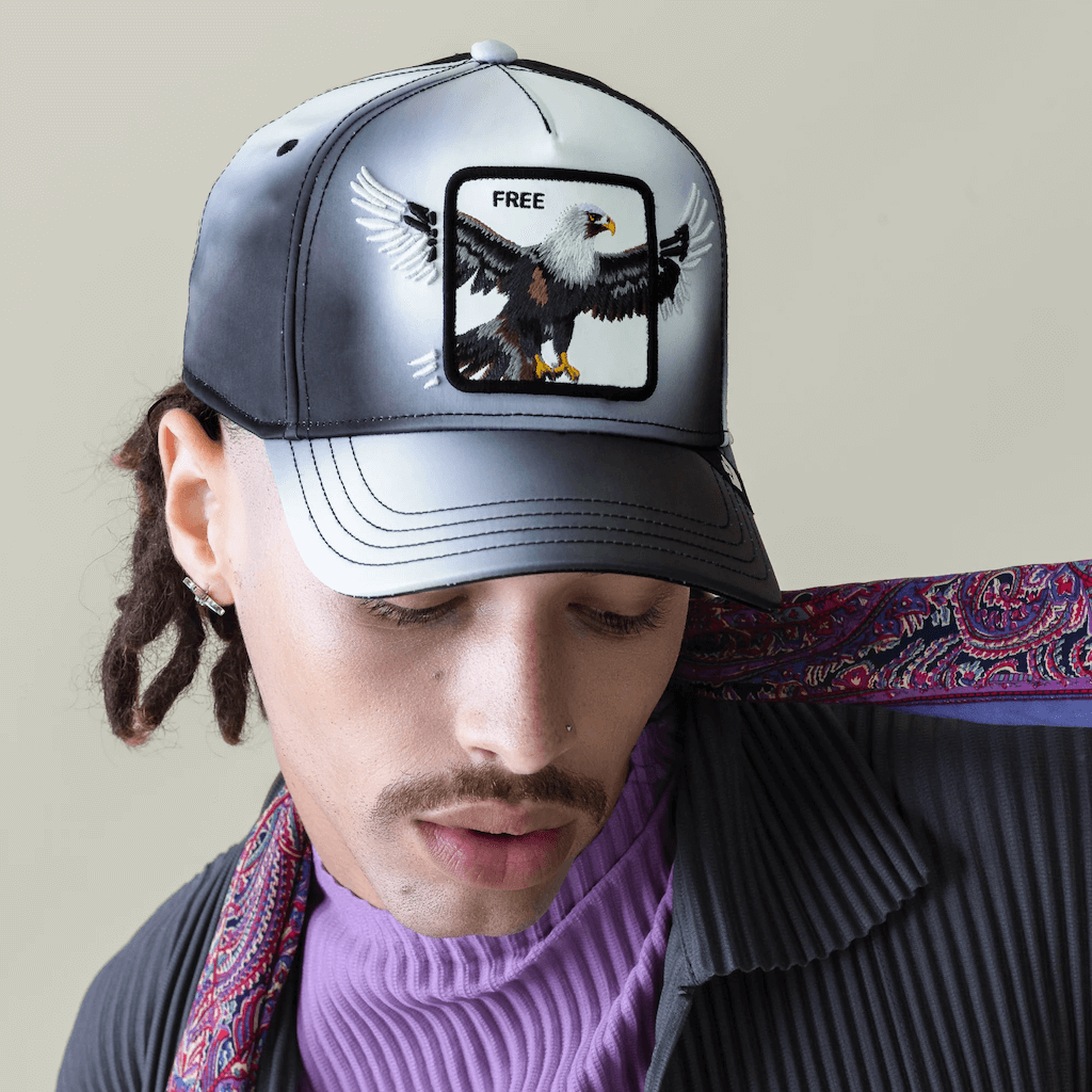 GOORIN BROS STEAL THIS HAT GORRA CAMIONERA AJUSTABLE NEGRA