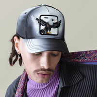 GOORIN BROS STEAL THIS HAT GORRA CAMIONERA AJUSTABLE NEGRA