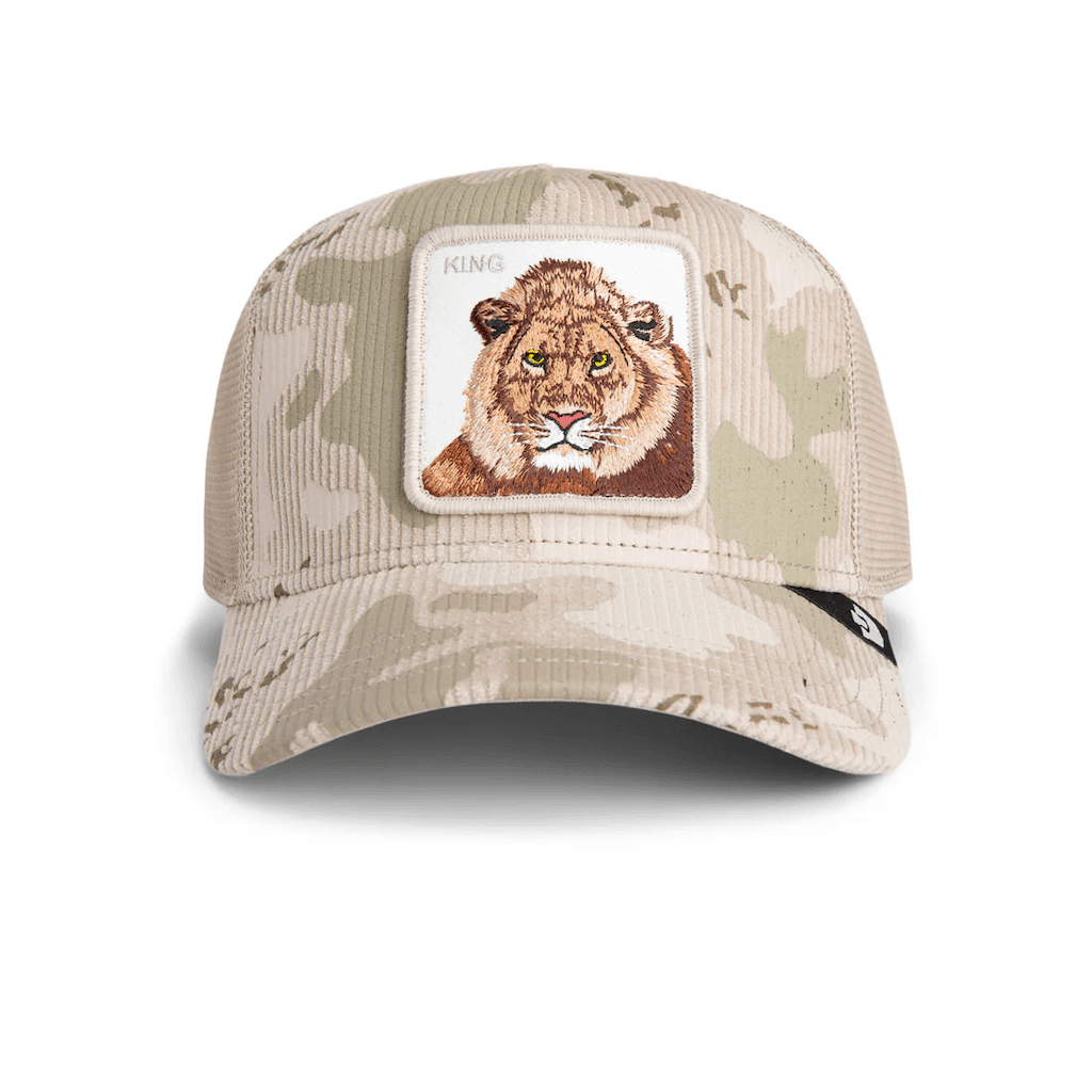 GOORIN BROS KING CAMO GORRA CAMIONERA AJUSTABLE BEIGE