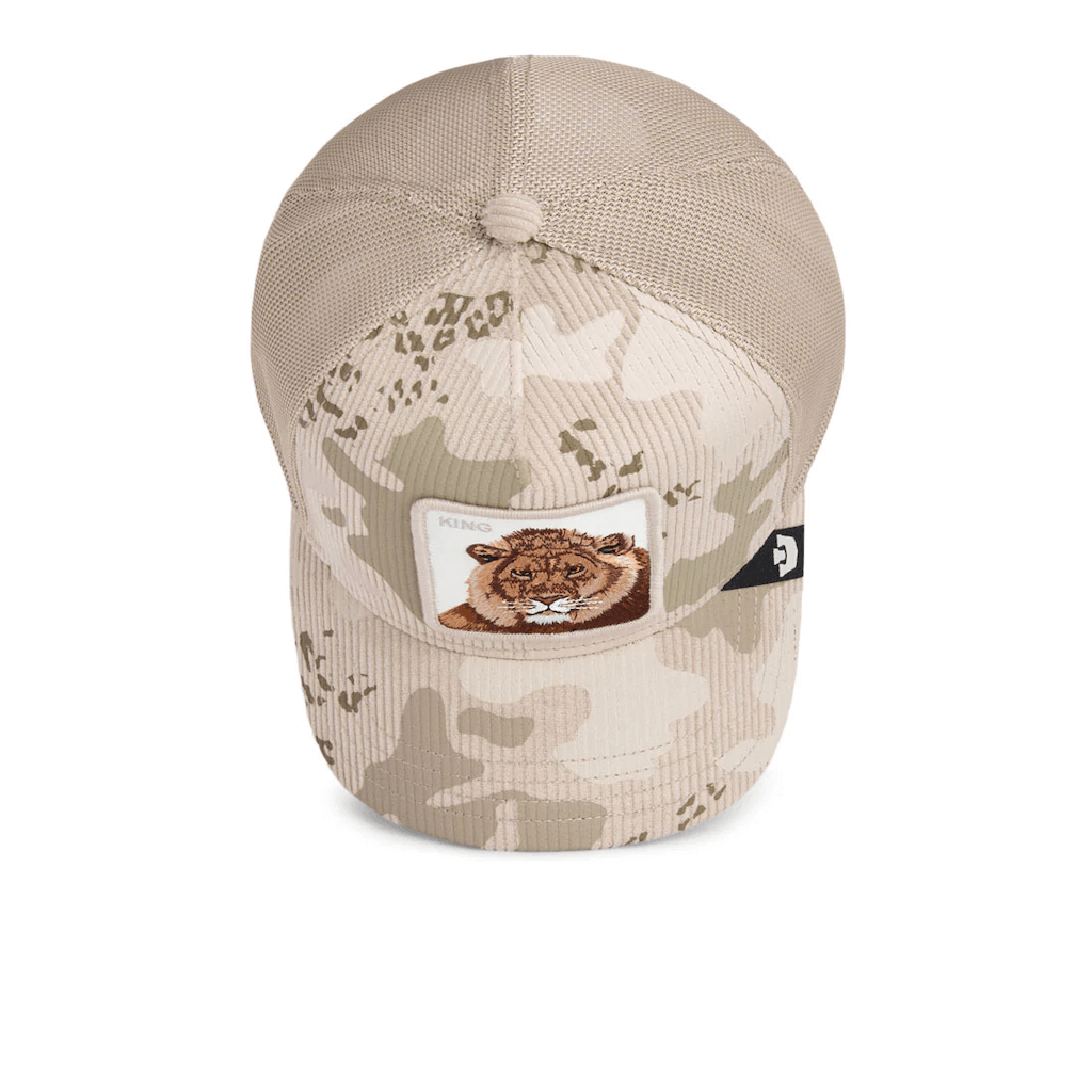 GOORIN BROS KING CAMO GORRA CAMIONERA AJUSTABLE BEIGE