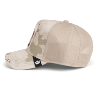 GOORIN BROS KING CAMO GORRA CAMIONERA AJUSTABLE BEIGE