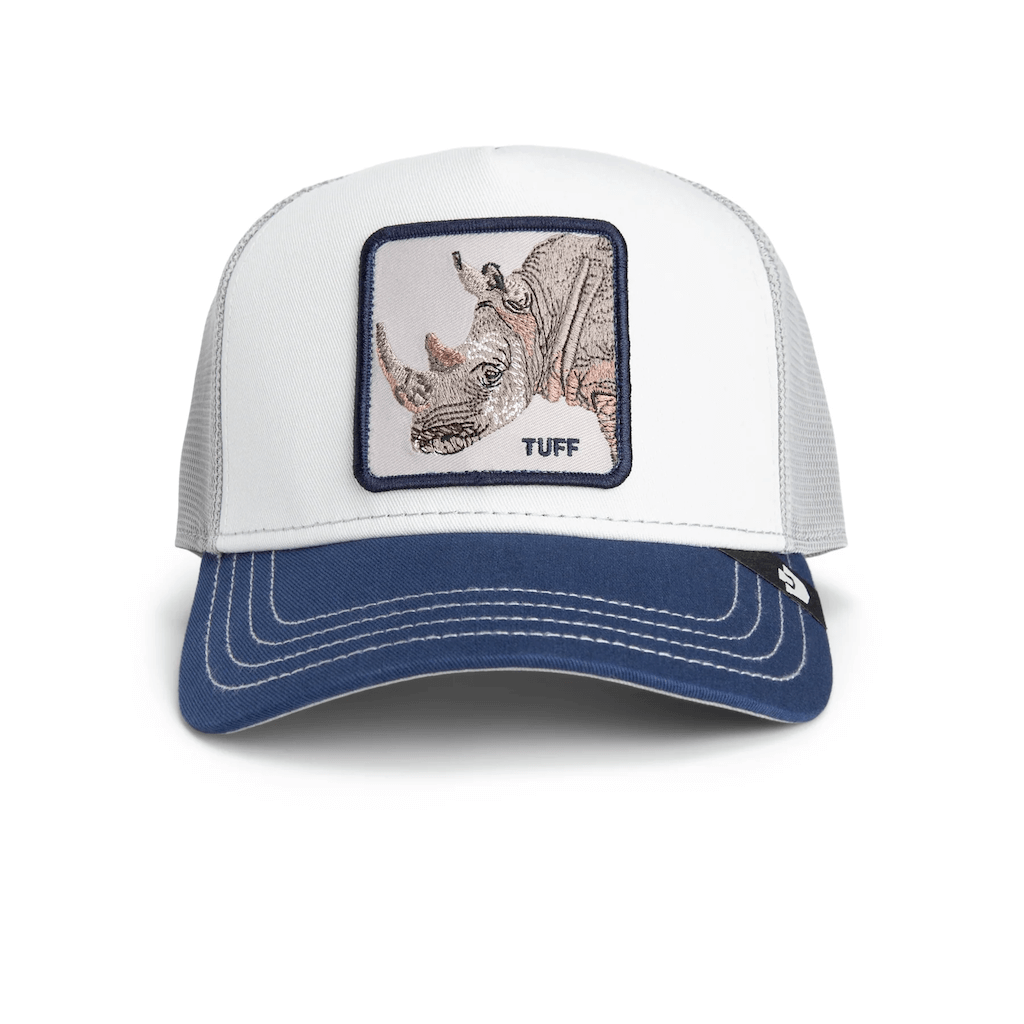 GOORIN BROS TRICOLOR RHINO GORRA CAMIONERA AJUSTABLE AZUL