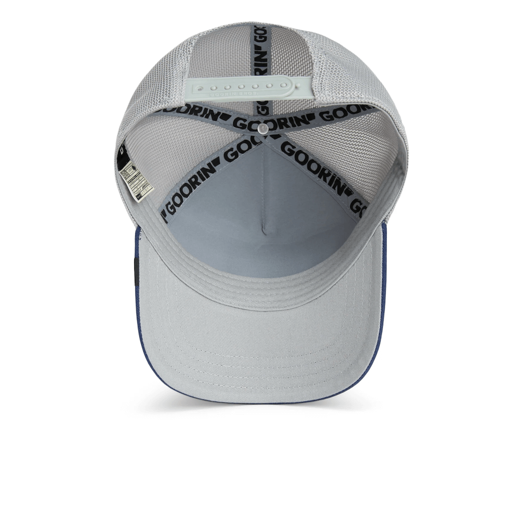 GOORIN BROS TRICOLOR RHINO GORRA CAMIONERA AJUSTABLE AZUL