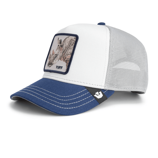 GOORIN BROS TRICOLOR RHINO GORRA CAMIONERA AJUSTABLE AZUL