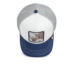 GOORIN BROS TRICOLOR RHINO GORRA CAMIONERA AJUSTABLE AZUL