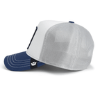 GOORIN BROS TRICOLOR RHINO GORRA CAMIONERA AJUSTABLE AZUL