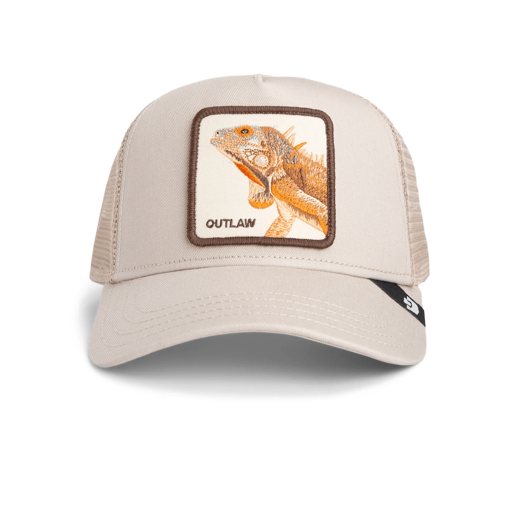 GOORIN BROS THE OUTLAW LIZARD GORRA CAMIONERA AJUSTABLE BEIGE
