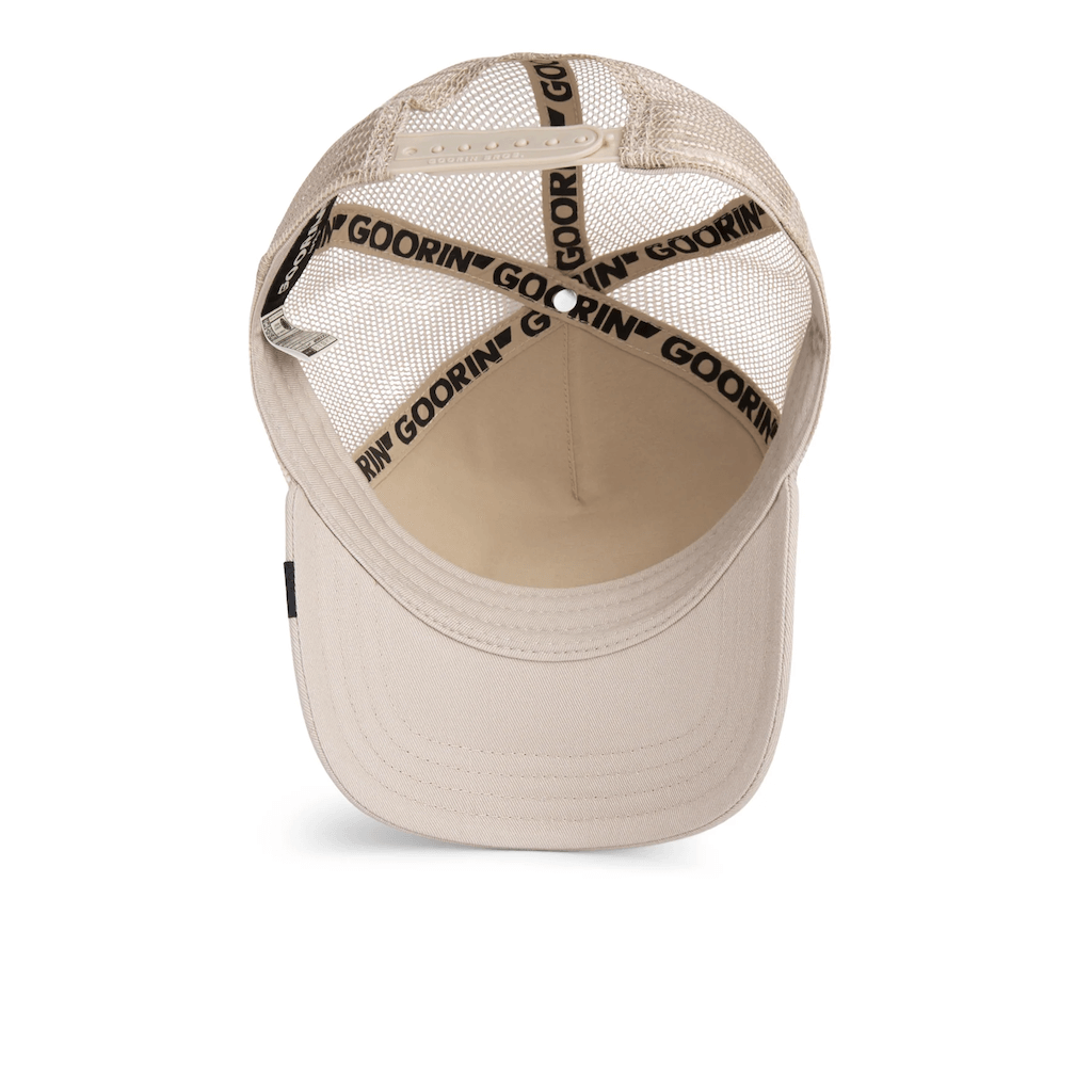 GOORIN BROS THE OUTLAW LIZARD GORRA CAMIONERA AJUSTABLE BEIGE