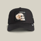GOORIN BROS THE CANCELLED SKULL GORRA CAMIONERA AJUSTABLE NEGRA