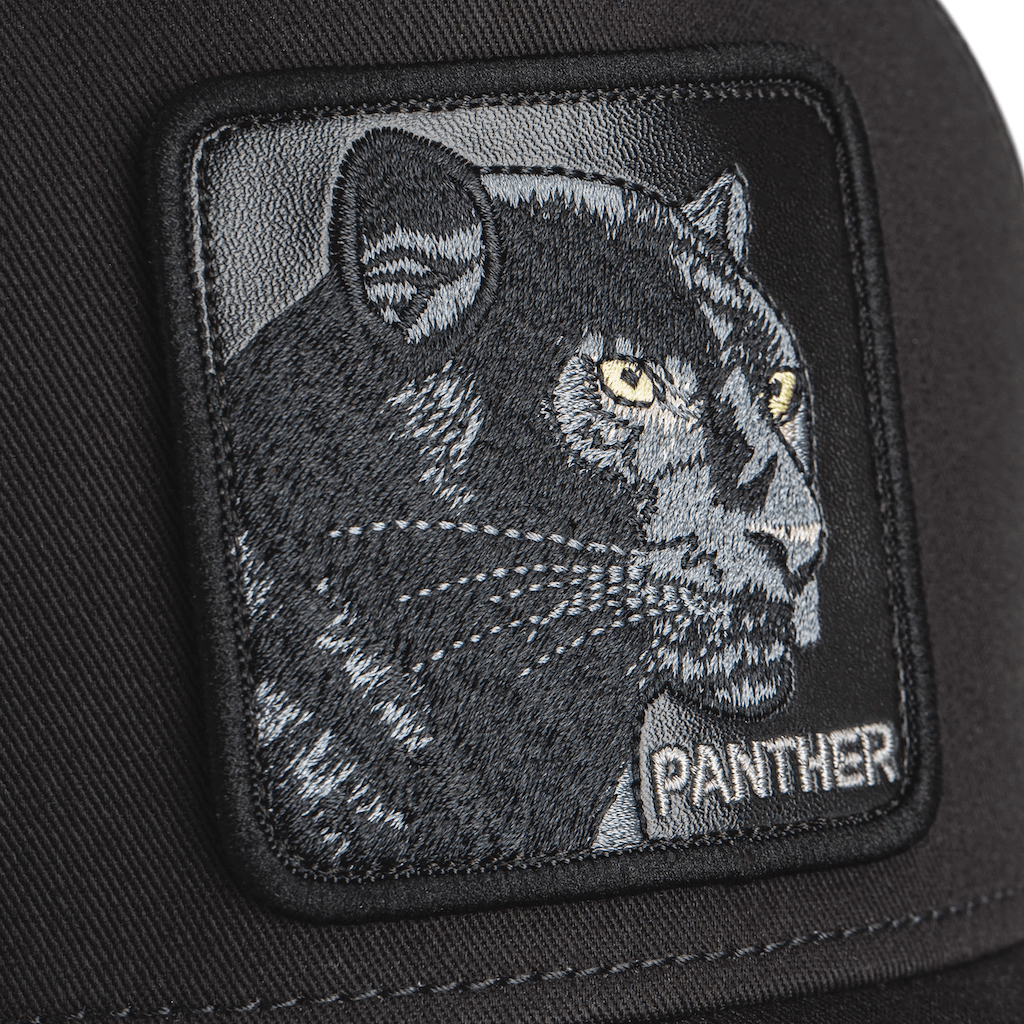 GOORIN BROS PANTHER TRUCKER GORRA CAMIONERA AJUSTABLE NEGRA
