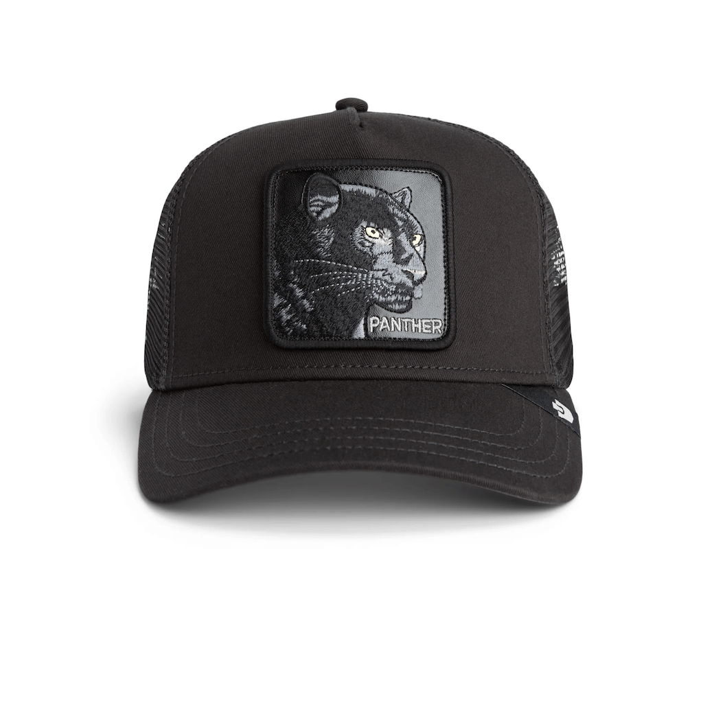 GOORIN BROS PANTHER TRUCKER GORRA CAMIONERA AJUSTABLE NEGRA