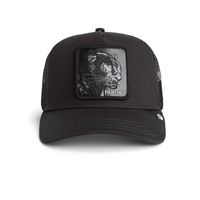 GOORIN BROS PANTHER TRUCKER GORRA CAMIONERA AJUSTABLE NEGRA