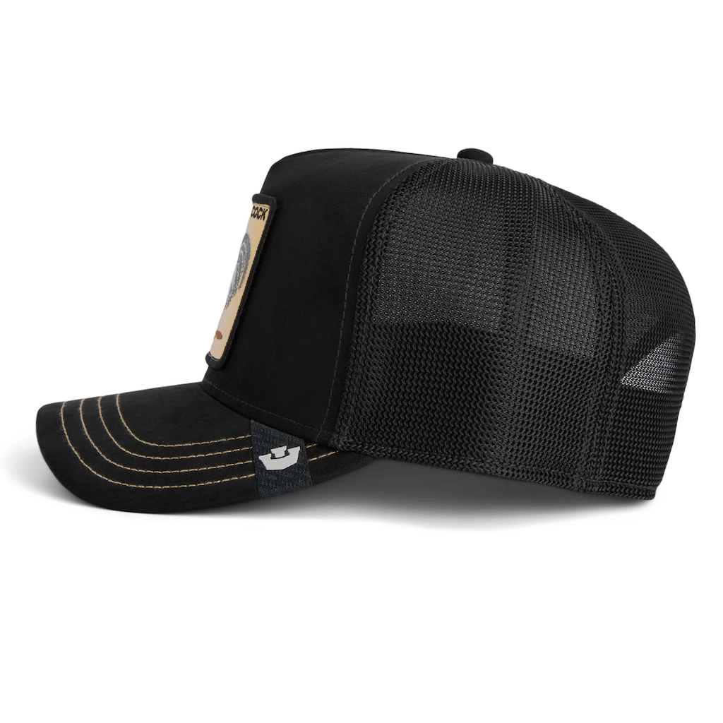 GOORIN BROS GOLDEN COCK GORRA CAMIONERA AJUSTABLE NEGRA