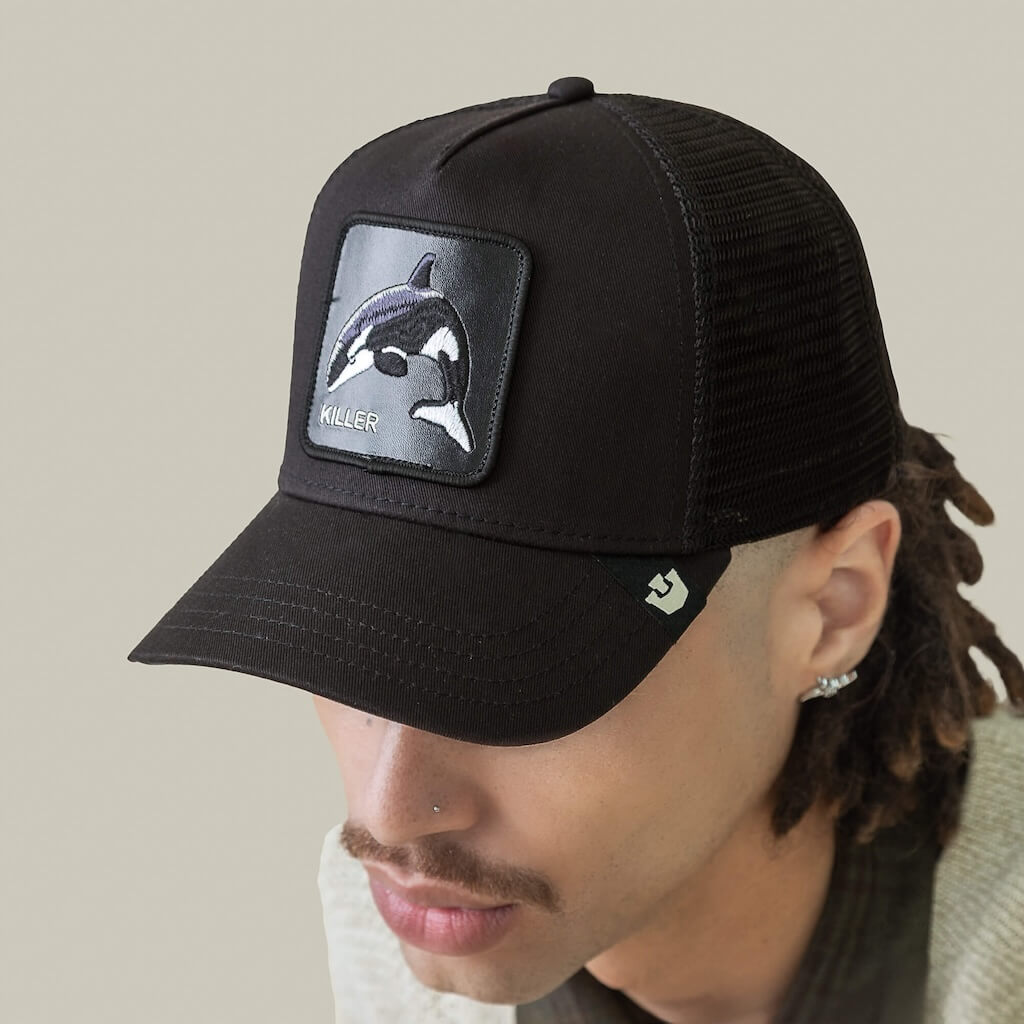 GOORIN BROS KILLER TRUCKER GORRA CAMIONERA AJUSTABLE NEGRA