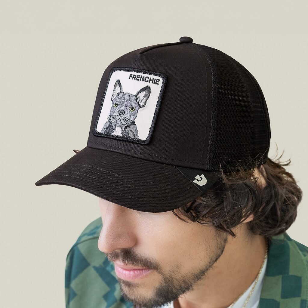 GOORIN BROS FRENCHIE TRUCKER GORRA CAMIONERA AJUSTABLE NEGRA