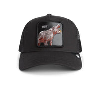 GOORIN BROS GUT HIPPO TRUCKER GORRA CAMIONERA AJUSTABLE NEGRO