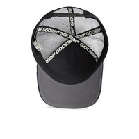 GOORIN BROS GUT HIPPO TRUCKER GORRA CAMIONERA AJUSTABLE NEGRO