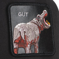 GOORIN BROS GUT HIPPO TRUCKER GORRA CAMIONERA AJUSTABLE NEGRO