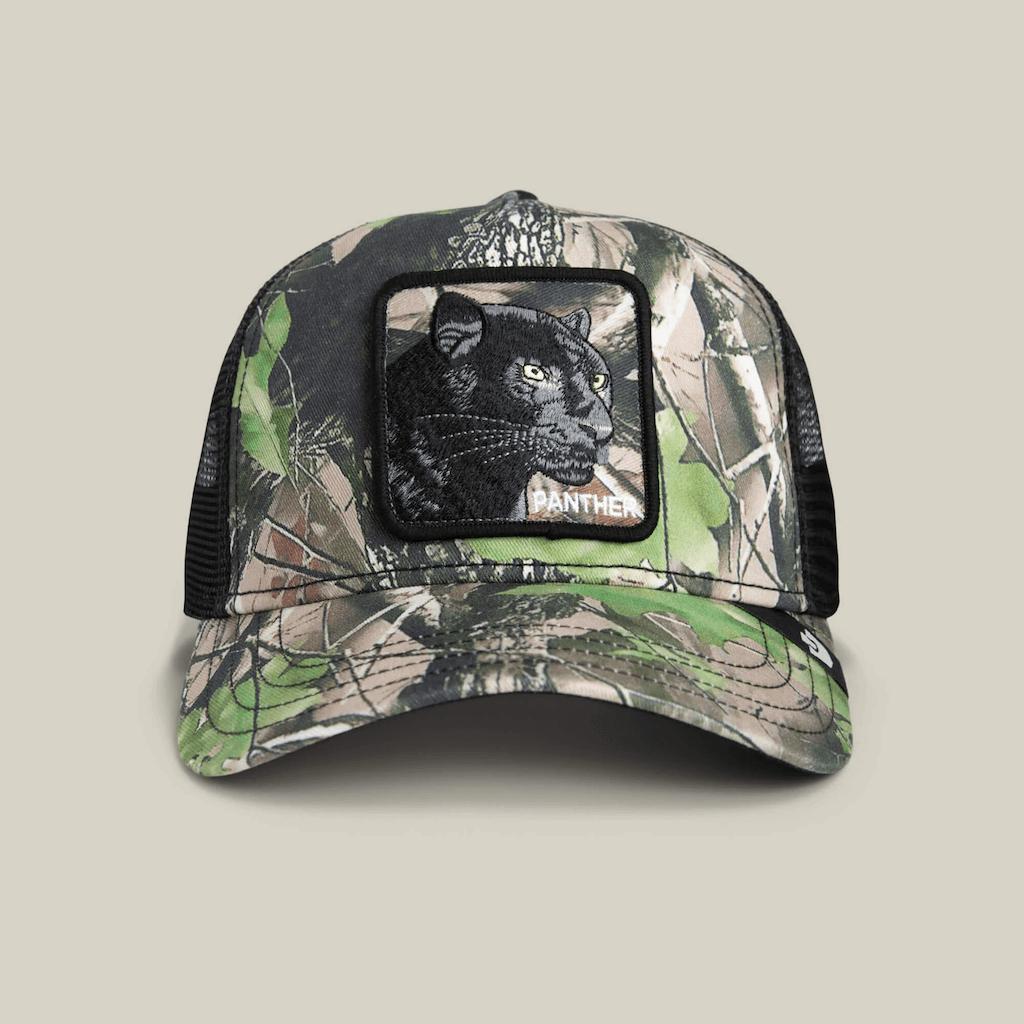 GOORIN BROS CAMOUFLAGE PANTHER GORRA CAMIONERA AJUSTABLE VERDE