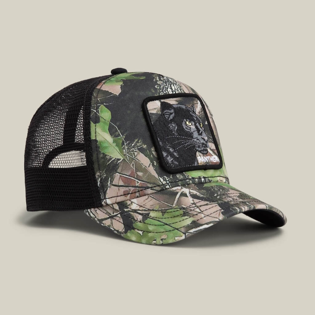 GOORIN BROS CAMOUFLAGE PANTHER GORRA CAMIONERA AJUSTABLE VERDE