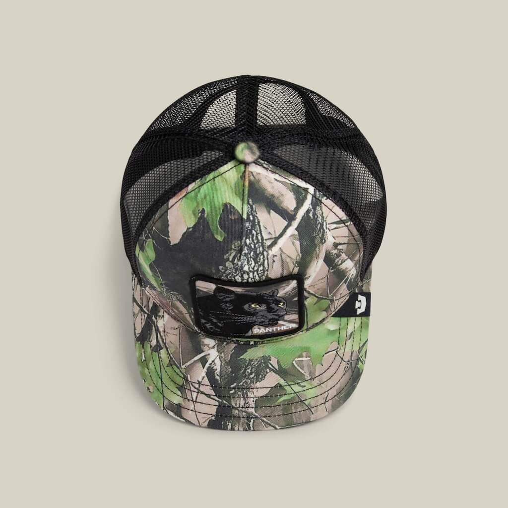 GOORIN BROS CAMOUFLAGE PANTHER GORRA CAMIONERA AJUSTABLE VERDE