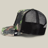 GOORIN BROS CAMOUFLAGE LONE WOLF GORRA CAMIONERA AJUSTABLE VERDE