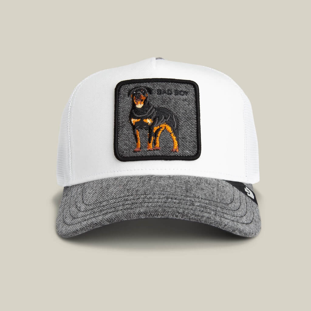 GOORIN BROS DENIM BAD BOY GORRA CAMIONERA AJUSTABLE GRIS